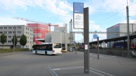 Zurich stele | Public transport stop